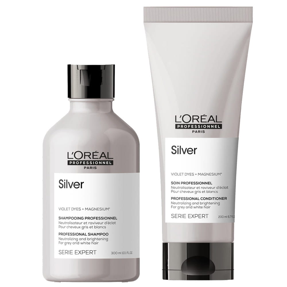 loreal silver szampon do włosów mocno rozjaśnionych lub siwych 250ml