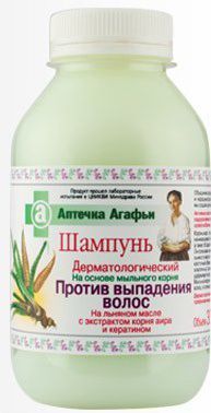 babuszka agafia dermatologiczny szampon przeciw wypadaniu włosów 300ml