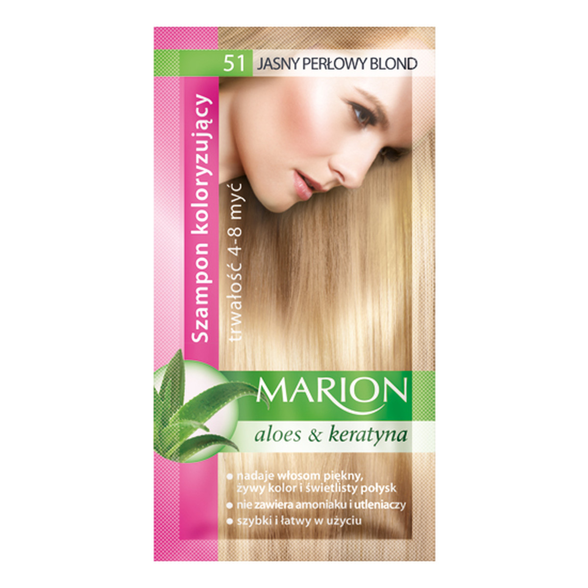 marion szampon jasny perłowy blond
