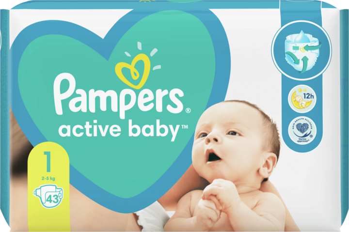 pampers 2 43 szt