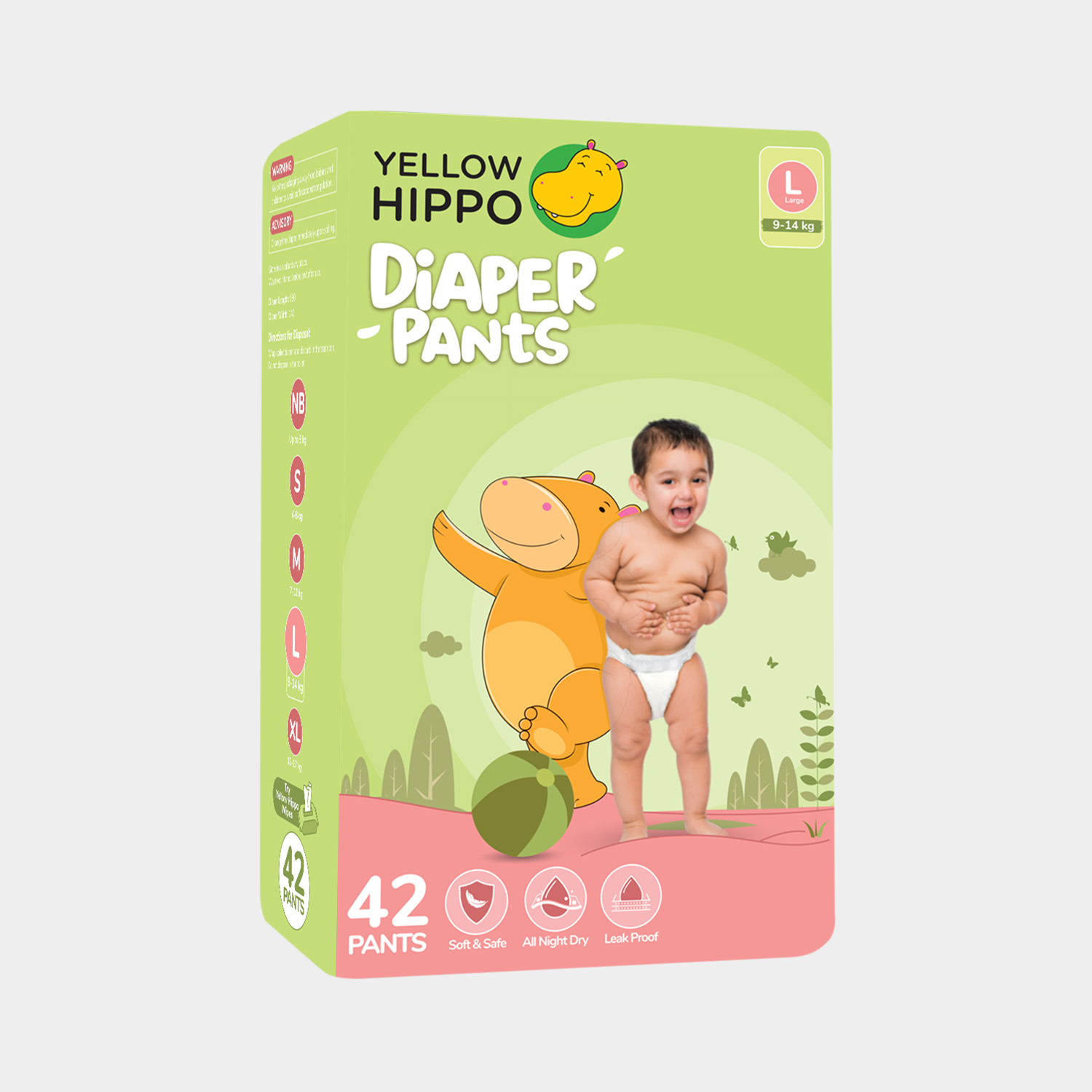 pampers hippo