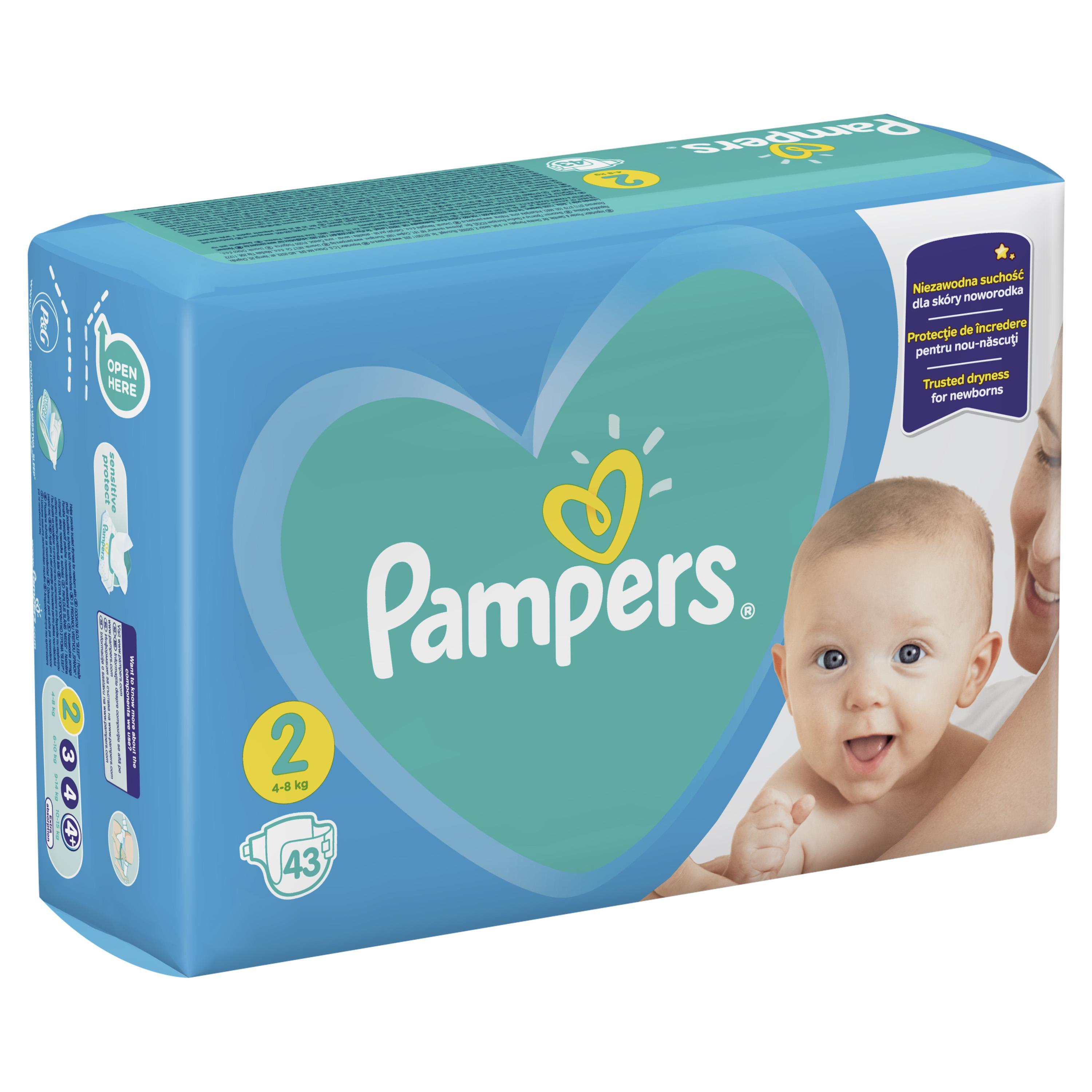 pampers 2 43 szt